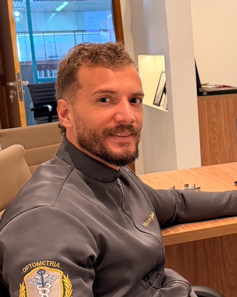Victor Godoi, optometrista responsável pela Clínica Alta Visão
